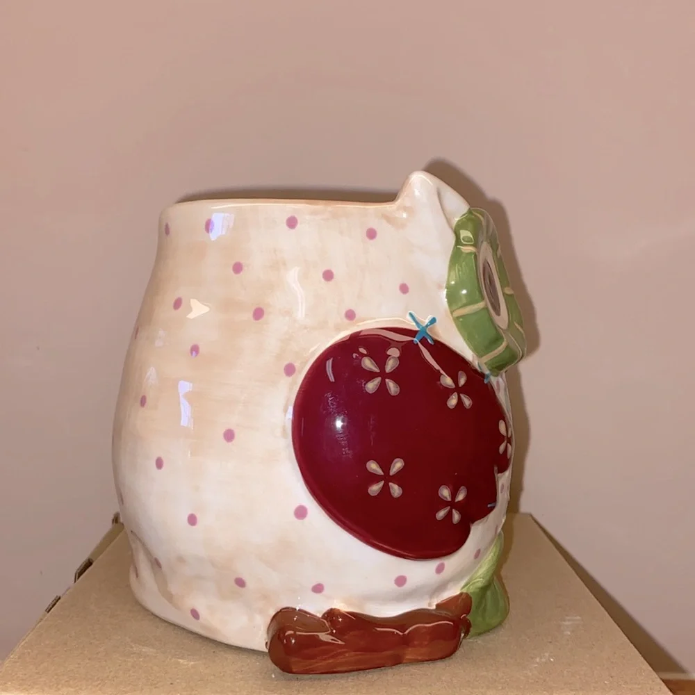 Pier 1 Olli the Owl Mug - Hand Painted 20oz